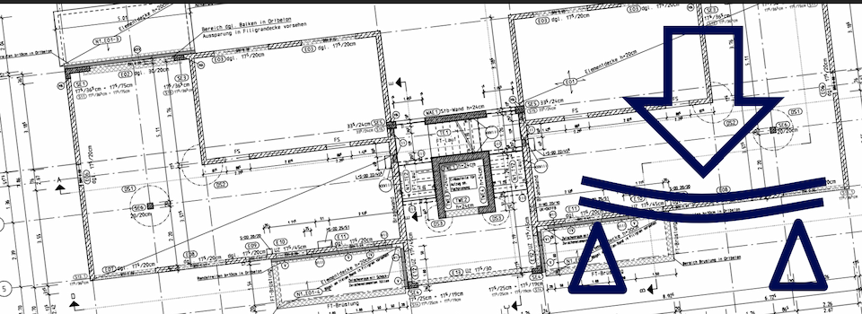 Tragwerksplanung in Bochum – Symbolbild Statik / Ingenieurbau